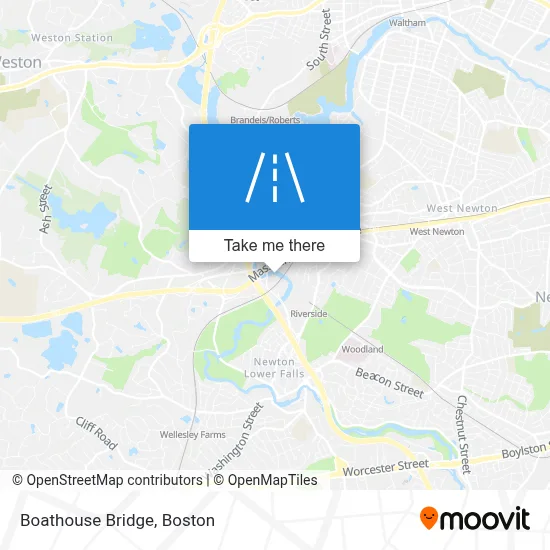 Boathouse Bridge map
