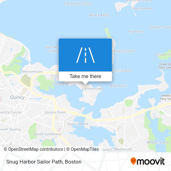 Mapa de Snug Harbor Sailor Path