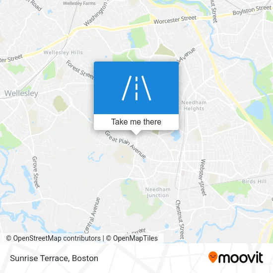 Sunrise Terrace map