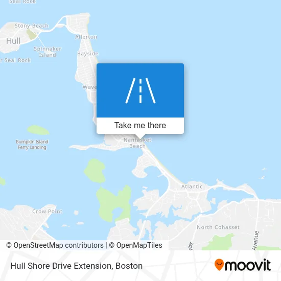 Hull Shore Drive Extension map