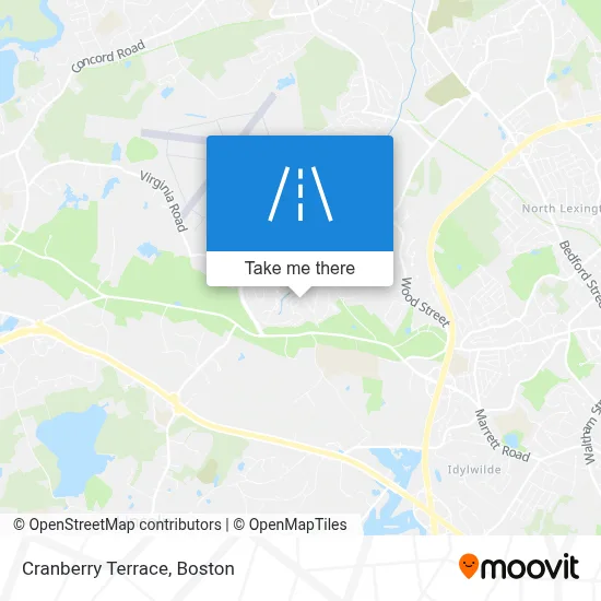 Cranberry Terrace map