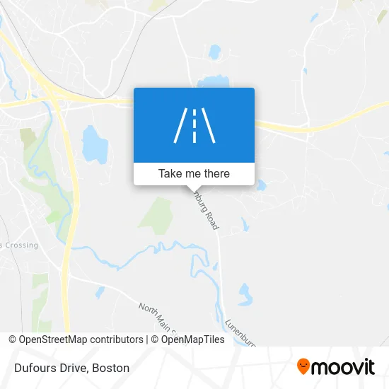 Dufours Drive map