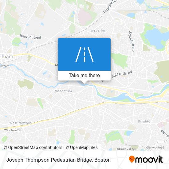 Mapa de Joseph Thompson Pedestrian Bridge
