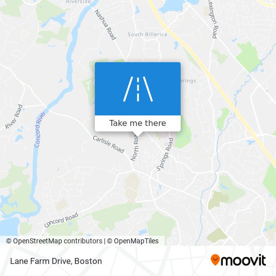 Lane Farm Drive map