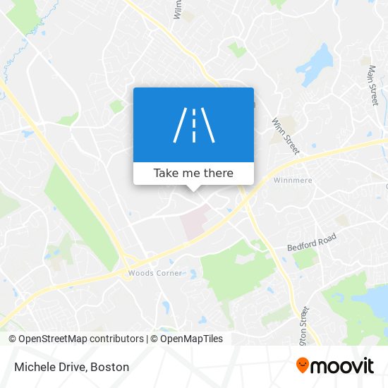 Mapa de Michele Drive