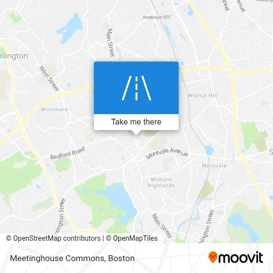 Meetinghouse Commons map