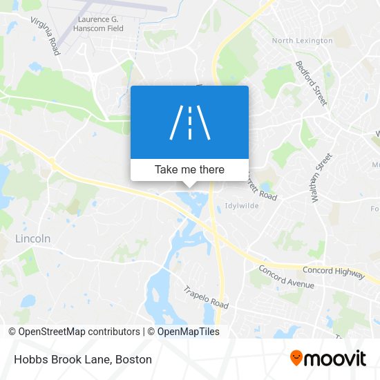 Mapa de Hobbs Brook Lane