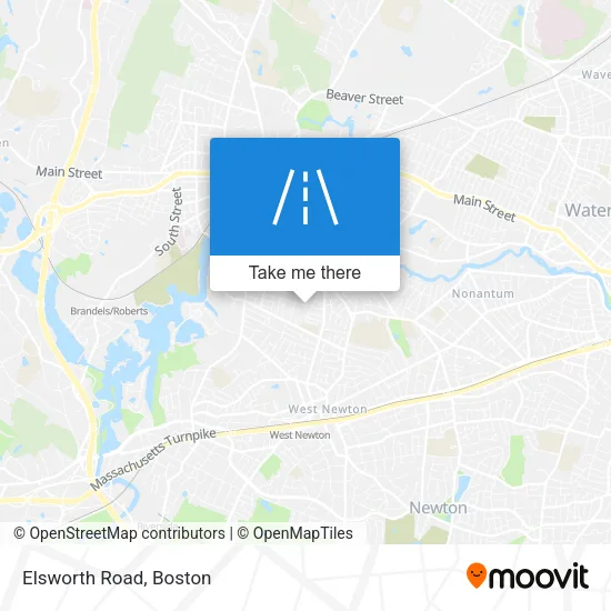 Elsworth Road map
