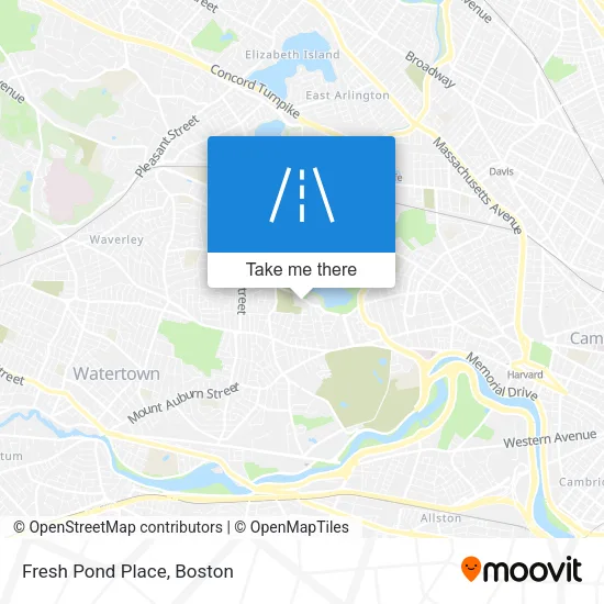 Fresh Pond Place map