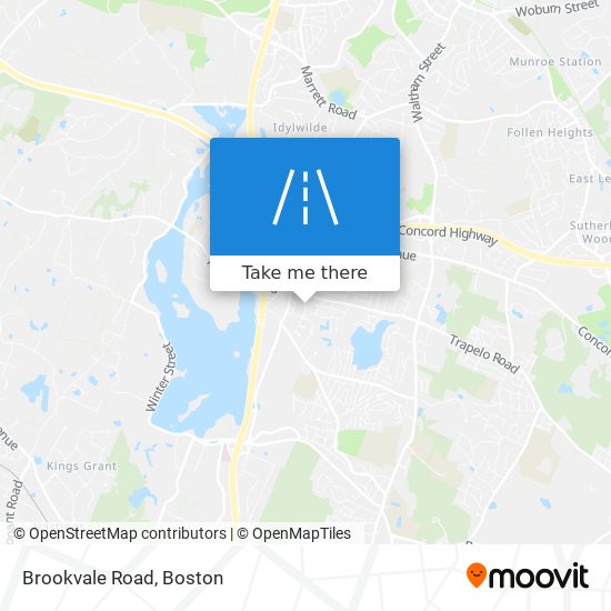 Mapa de Brookvale Road