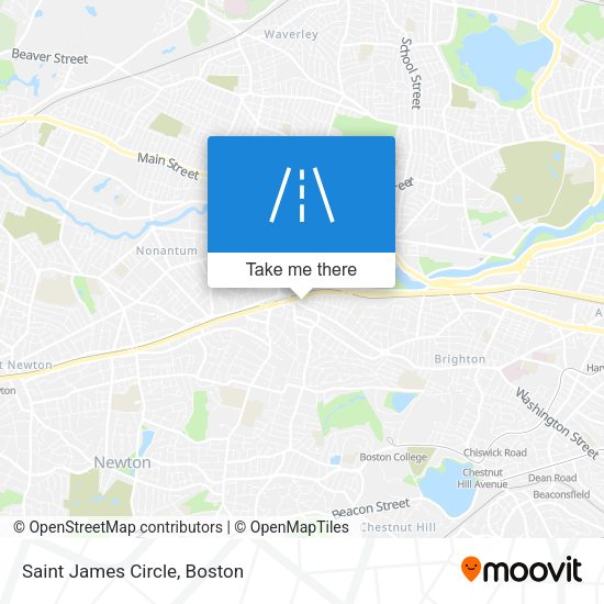 Mapa de Saint James Circle