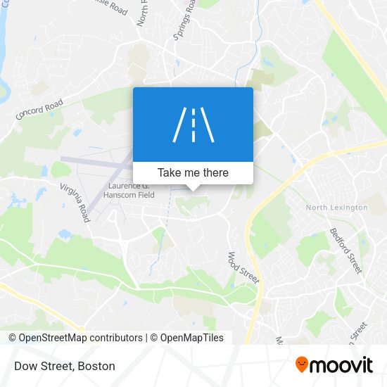 Mapa de Dow Street