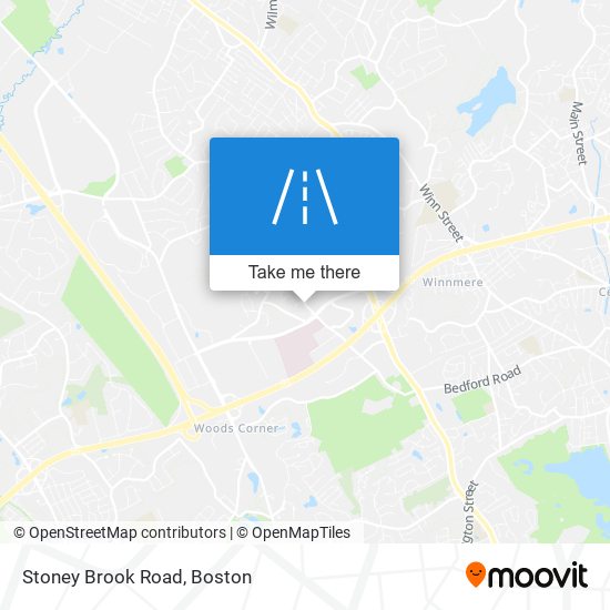 Stoney Brook Road map