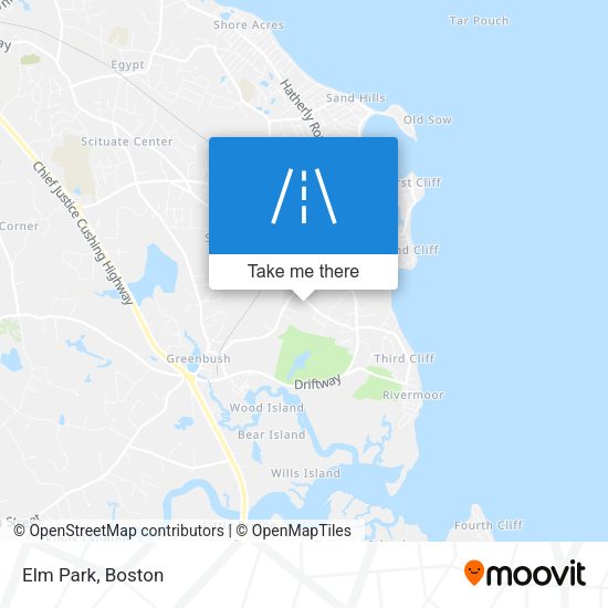 Mapa de Elm Park
