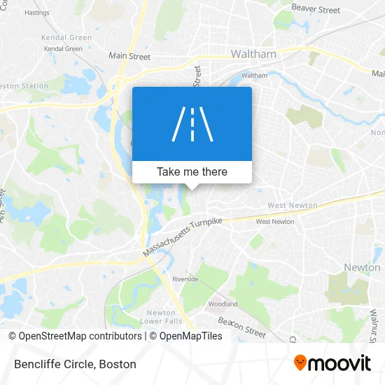 Bencliffe Circle map