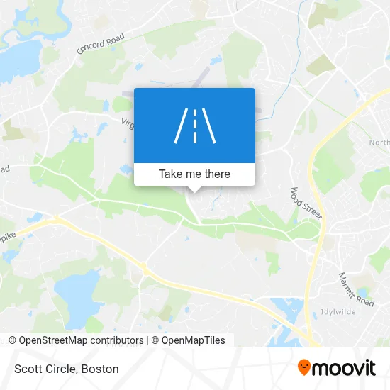 Scott Circle map