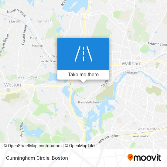 Cunningham Circle map