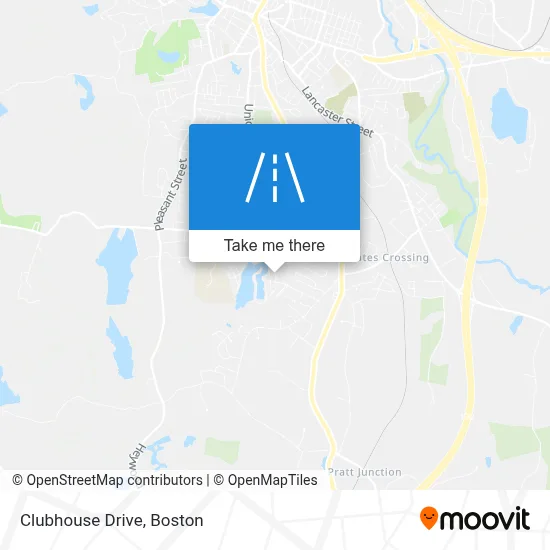 Clubhouse Drive map