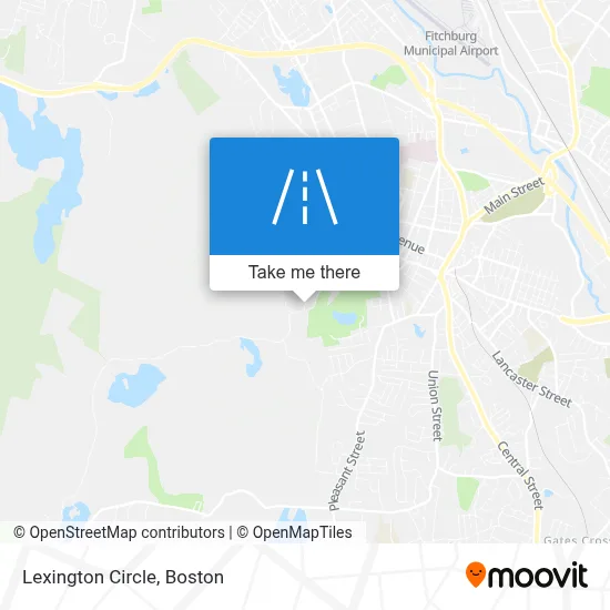 Lexington Circle map