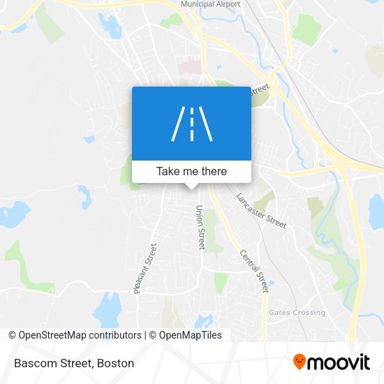 Mapa de Bascom Street