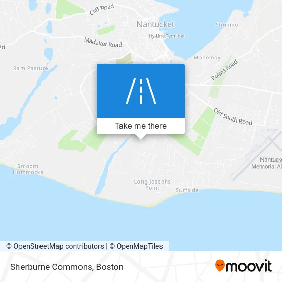 Sherburne Commons map