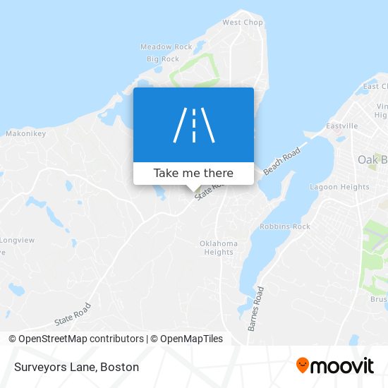 Surveyors Lane map