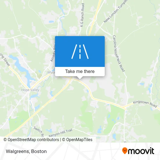 Walgreens map