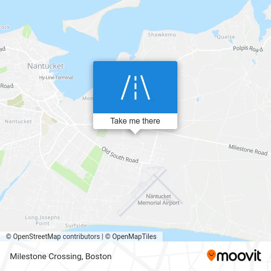 Milestone Crossing map