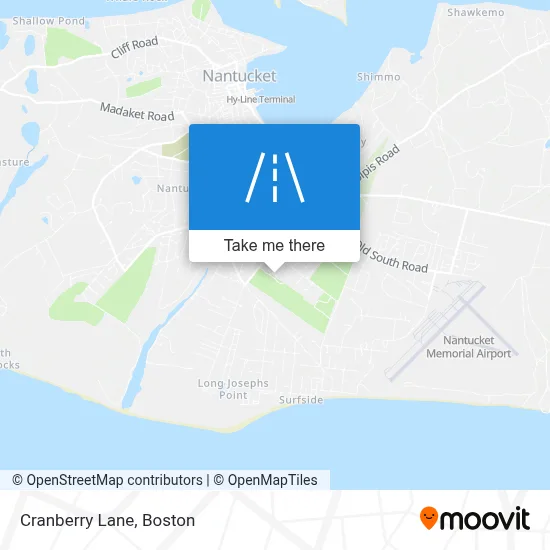 Cranberry Lane map