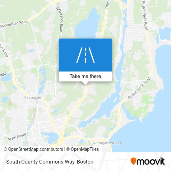 Mapa de South County Commons Way