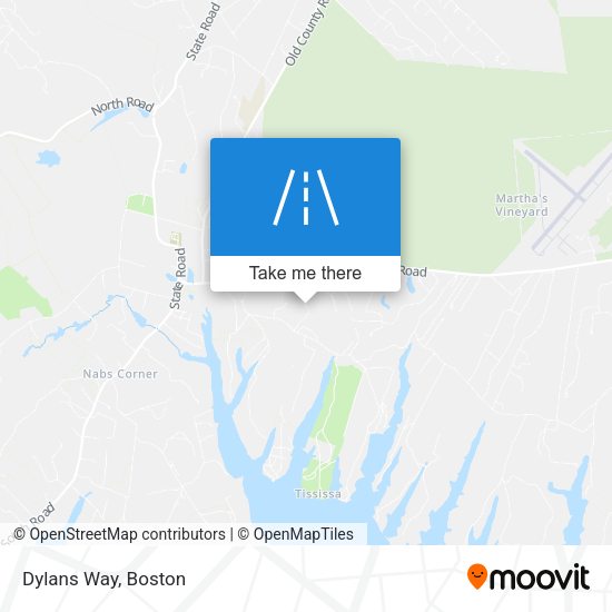 Mapa de Dylans Way