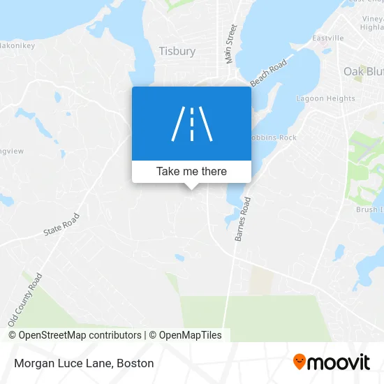 Morgan Luce Lane map