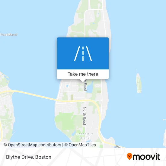 Blythe Drive map