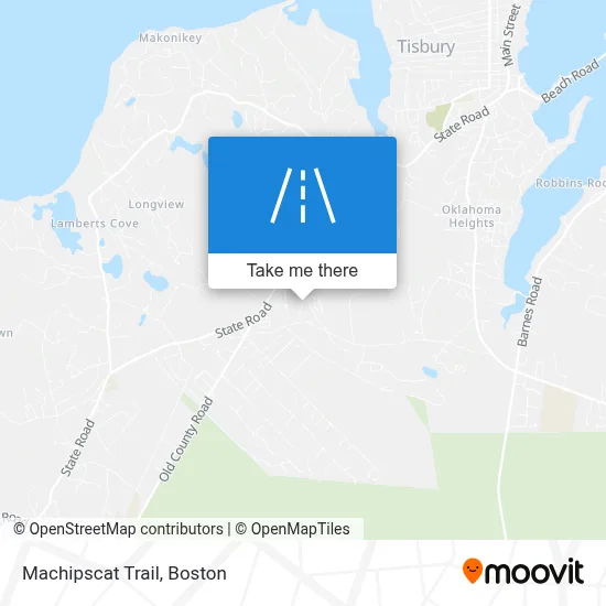 Machipscat Trail map