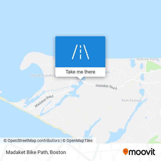 Mapa de Madaket Bike Path