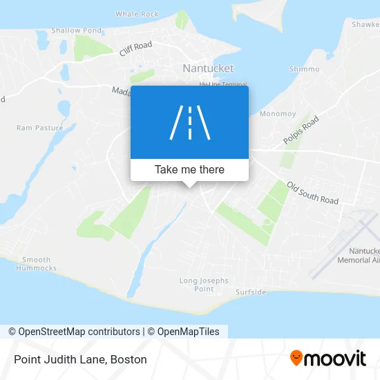 Point Judith Lane map