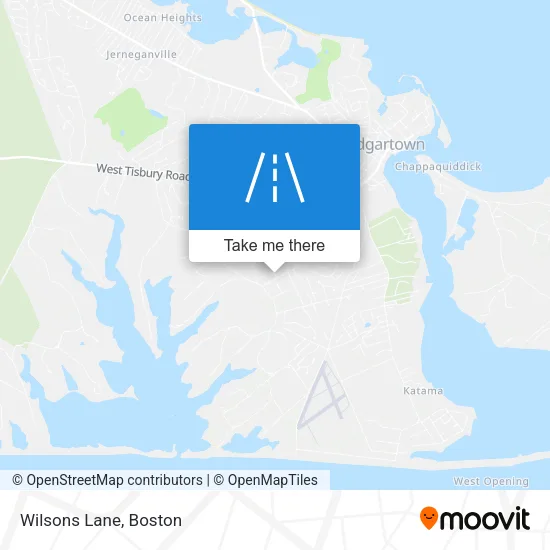 Wilsons Lane map