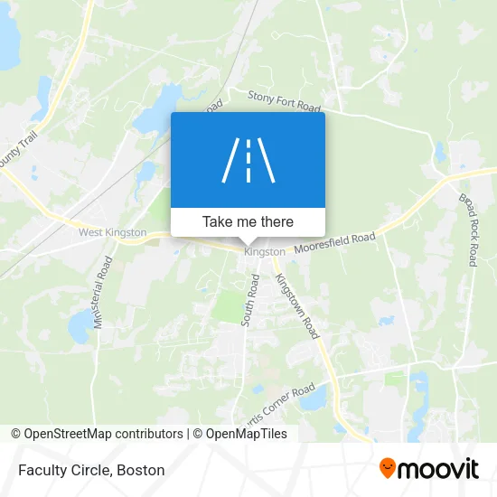 Faculty Circle map