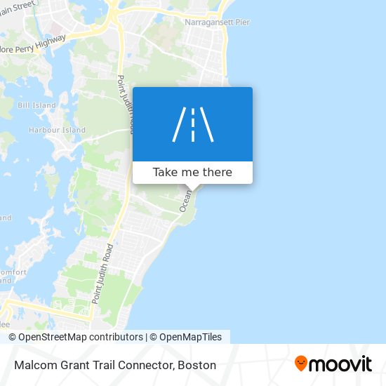 Mapa de Malcom Grant Trail Connector