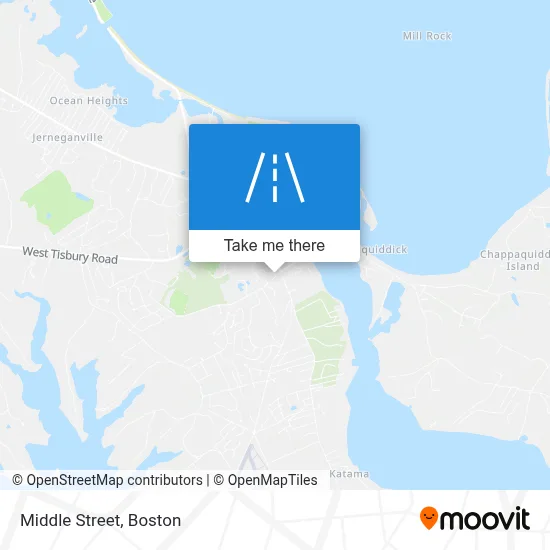 Middle Street map
