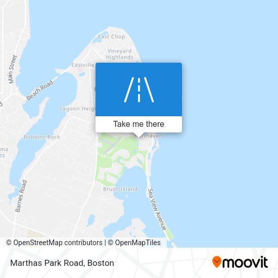 Mapa de Marthas Park Road