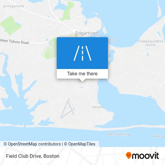 Field Club Drive map