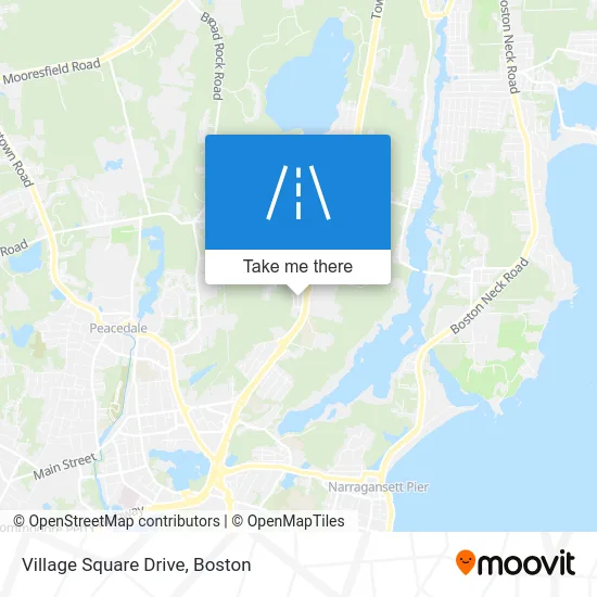 Village Square Drive map