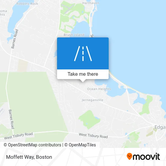 Moffett Way map