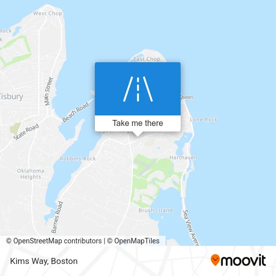 Kims Way map