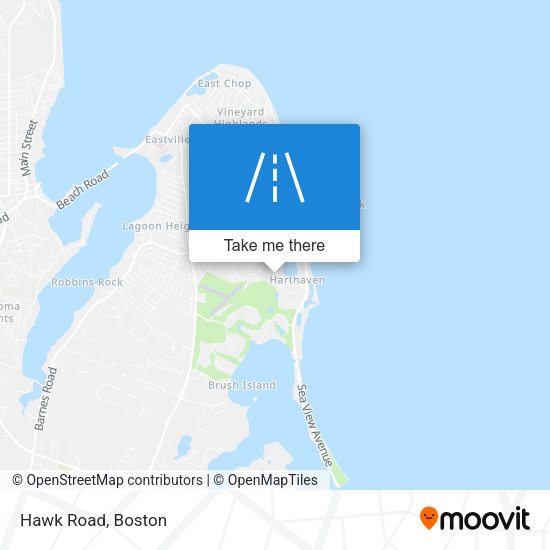 Mapa de Hawk Road