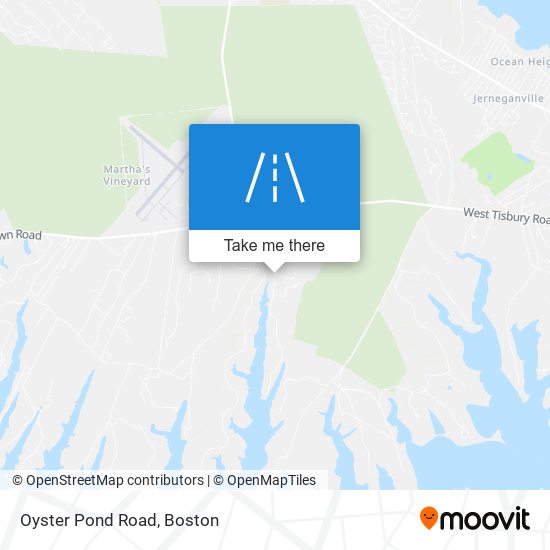 Oyster Pond Road map
