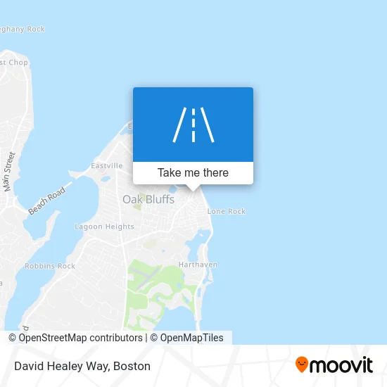 David Healey Way map