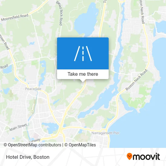 Hotel Drive map