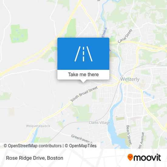 Rose Ridge Drive map